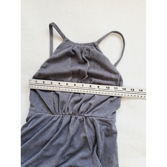 NWT Show Me Your Mumu Amanda Maxi in Smoke Dancing Queen Sparkle XS Bridesmaid - Picture 8 of 12